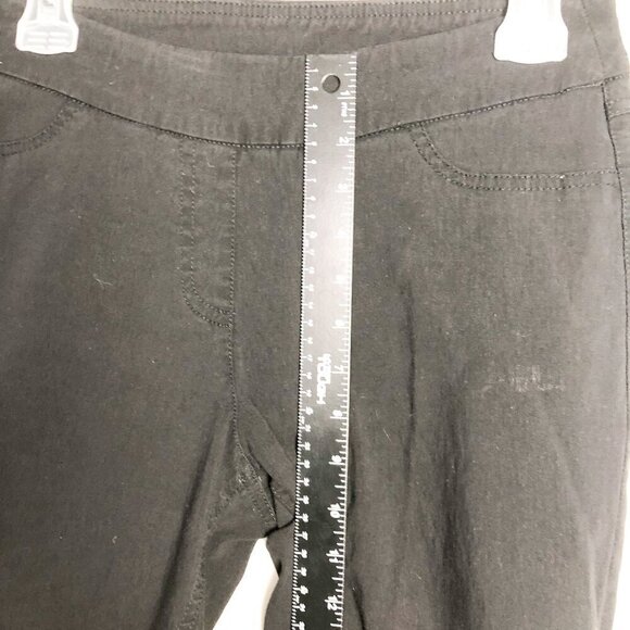 Soft Surroundings Black Pull On Work Pants Business Small Womens Stretch - Picture 7 of 13